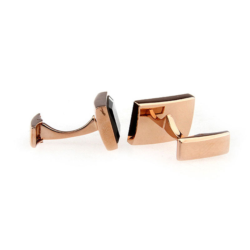 Crystal Zircon Cufflinks