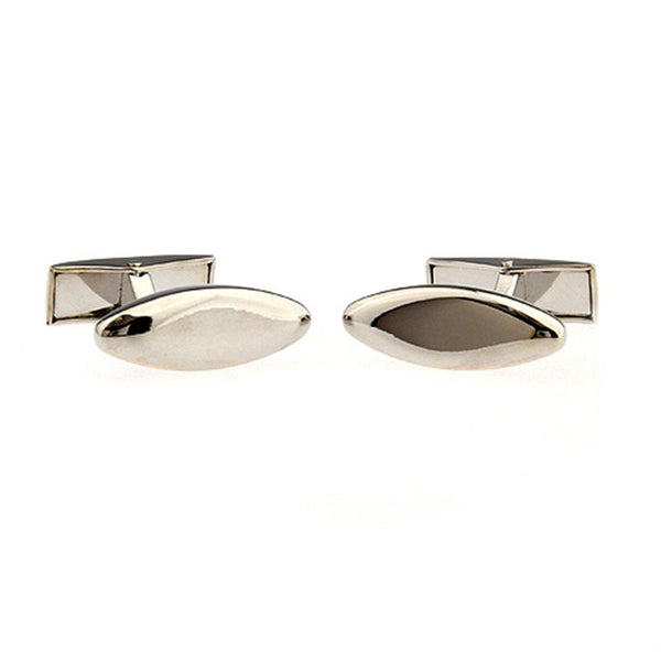 Plain Colour Metal Cufflinks