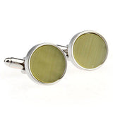 Cateye Glass Cufflinks