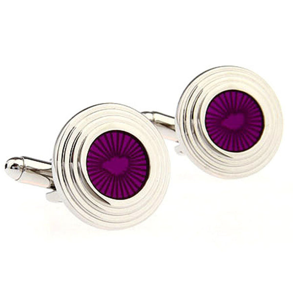 Enamel Dropping Glue Cufflinks