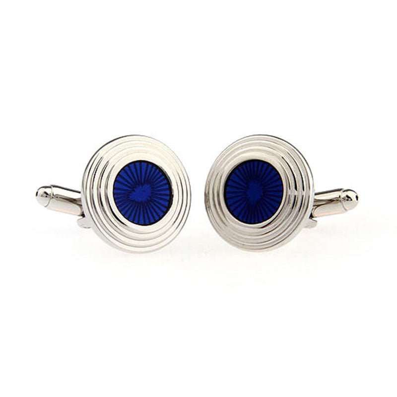 Enamel Dropping Glue Cufflinks