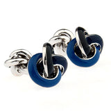 Enamel Dropping Glue Cufflinks