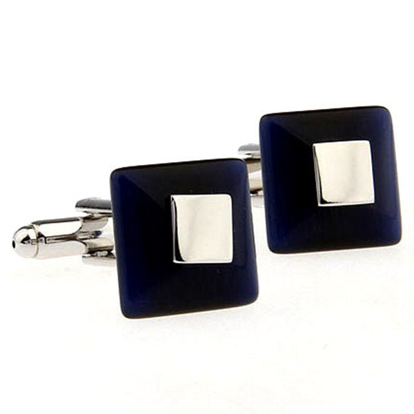 Cateye Glass Cufflinks