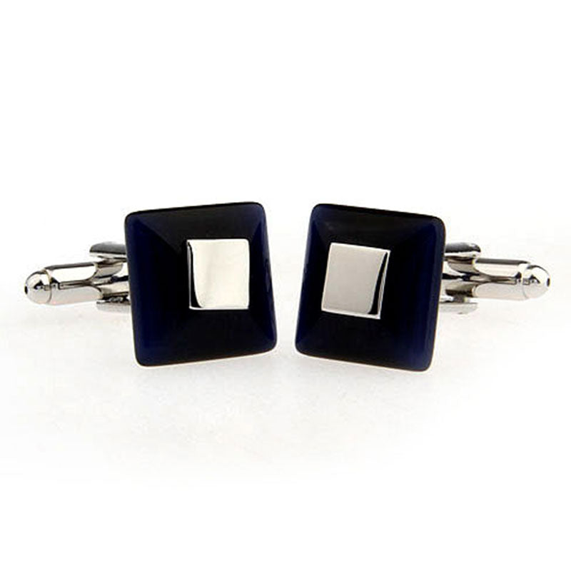 Cateye Glass Cufflinks