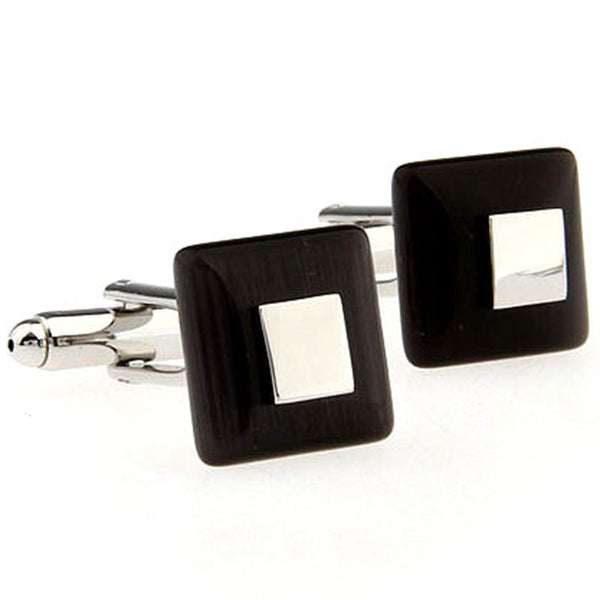 Cateye Glass Cufflinks