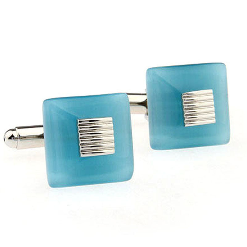 Cateye Glass Cufflinks