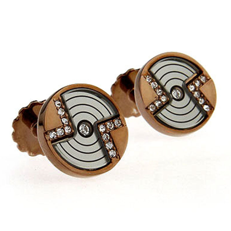 Cateye Glass Cufflinks