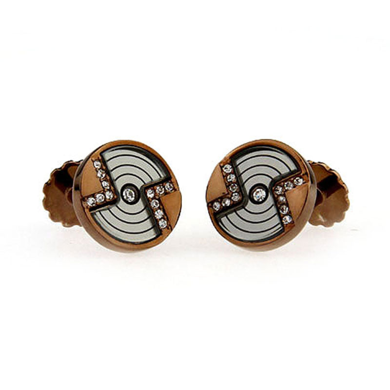 Cateye Glass Cufflinks