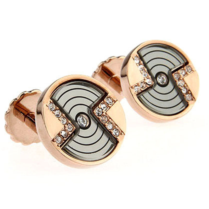 Cateye Glass Cufflinks