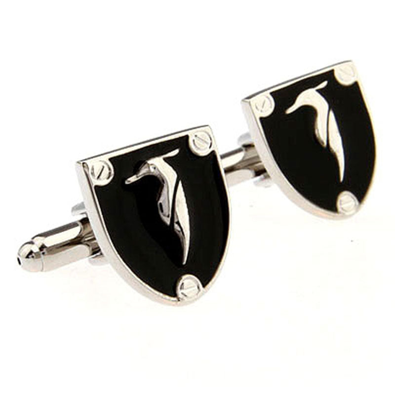 Animals Plants Enamel Dropping Glue Cufflinks