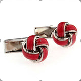 Enamel Dropping Glue Cufflinks