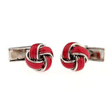 Enamel Dropping Glue Cufflinks