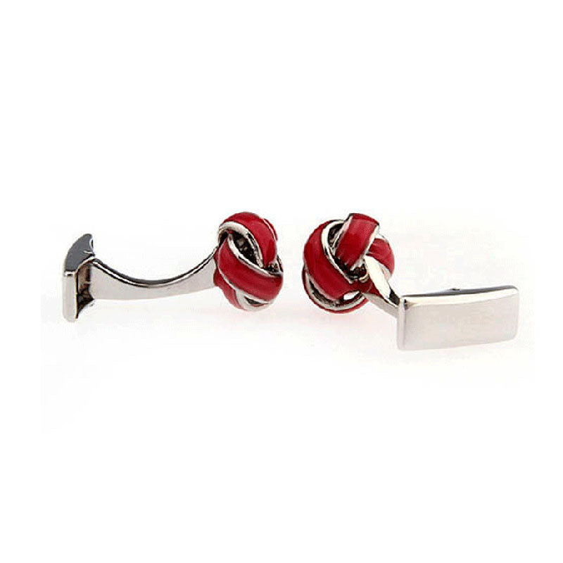 Enamel Dropping Glue Cufflinks