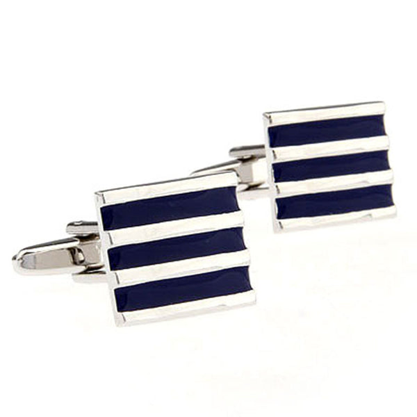 Enamel Dropping Glue Cufflinks