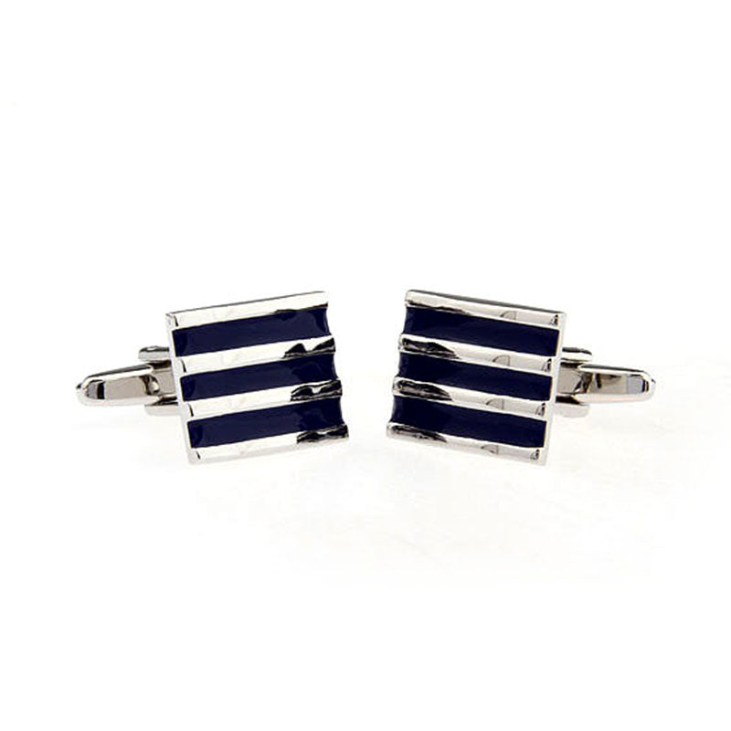 Enamel Dropping Glue Cufflinks