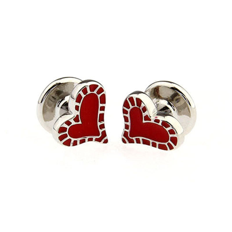 Enamel Dropping Glue Collar Studs