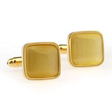 Cateye Glass Cufflinks