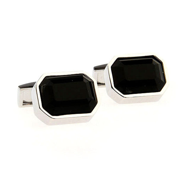 Crystal Zircon Cufflinks