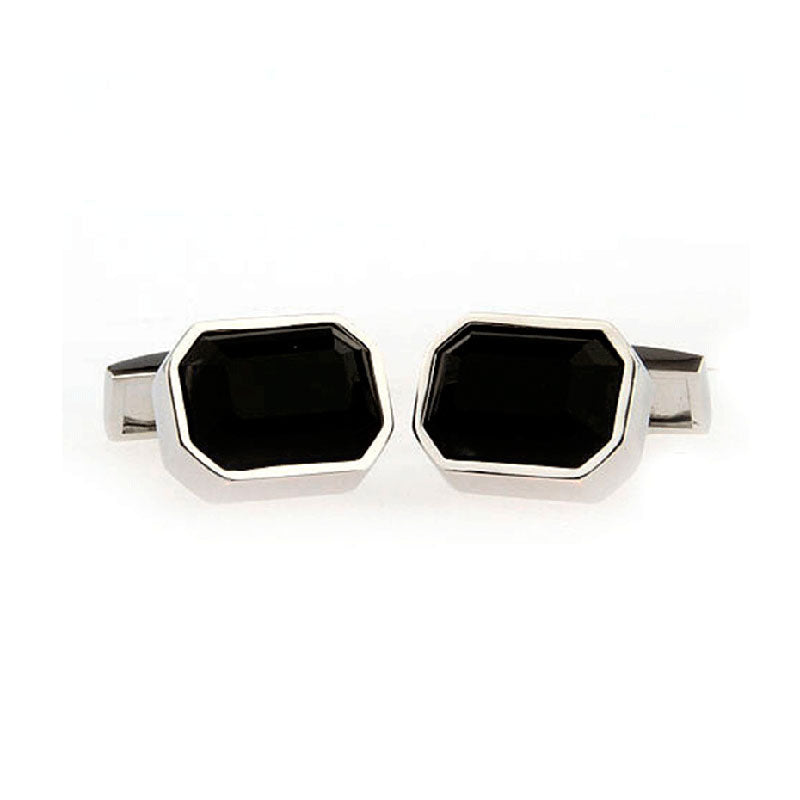 Crystal Zircon Cufflinks