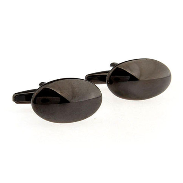 Plain Colour Metal Cufflinks