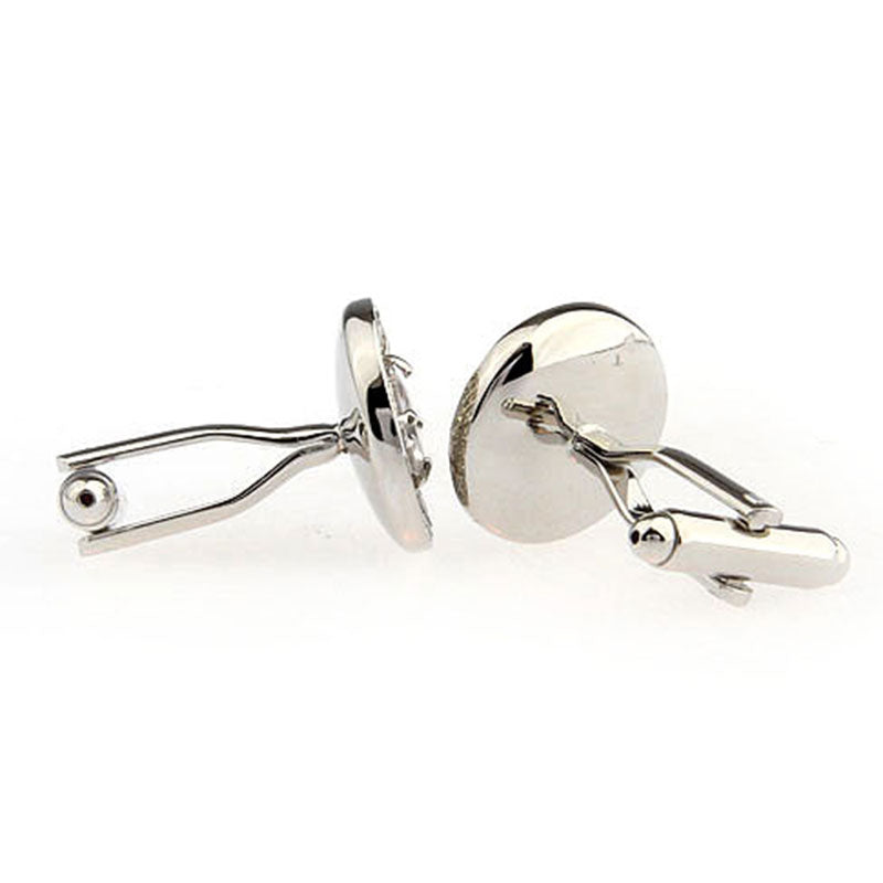 Crystal Zircon Cufflinks