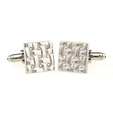 Crystal Zircon Cufflinks