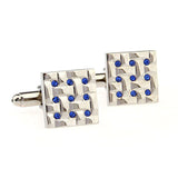 Crystal Zircon Cufflinks