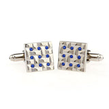 Crystal Zircon Cufflinks