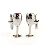 Enamel Dropping Glue Cufflinks