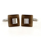 Cateye Glass Cufflinks