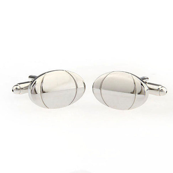 Plain Colour Metal Cufflinks