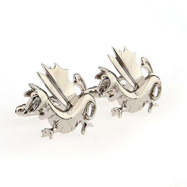 Animals Plants Plain Colour Metal Cufflinks