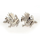 Animals Plants Plain Colour Metal Cufflinks