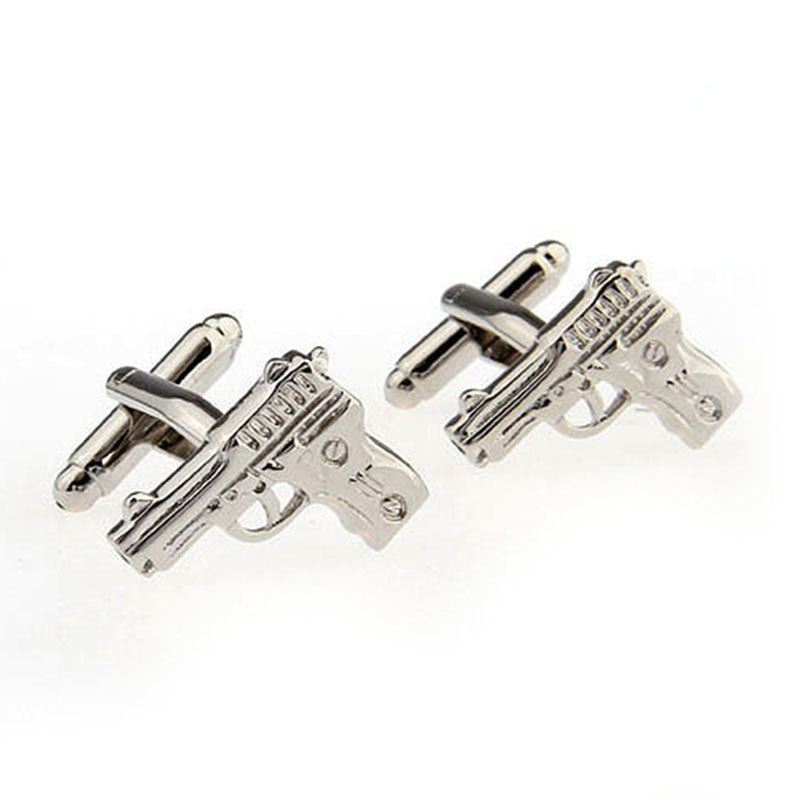 Military Tools Plain Colour Metal Cufflinks