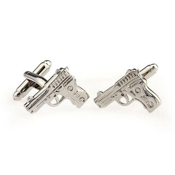 Military Tools Plain Colour Metal Cufflinks