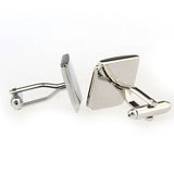 Plain Colour Metal Cufflinks