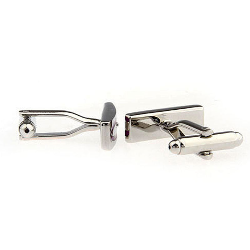 Enamel Dropping Glue Cufflinks