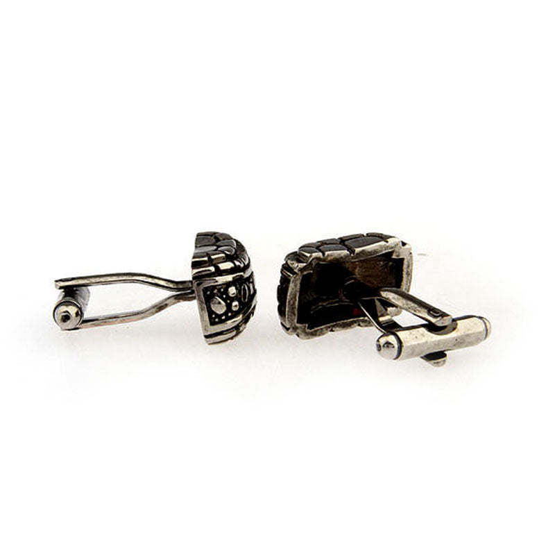 Grease Baking Paint Cufflinks