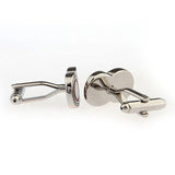 Enamel Dropping Glue Cufflinks