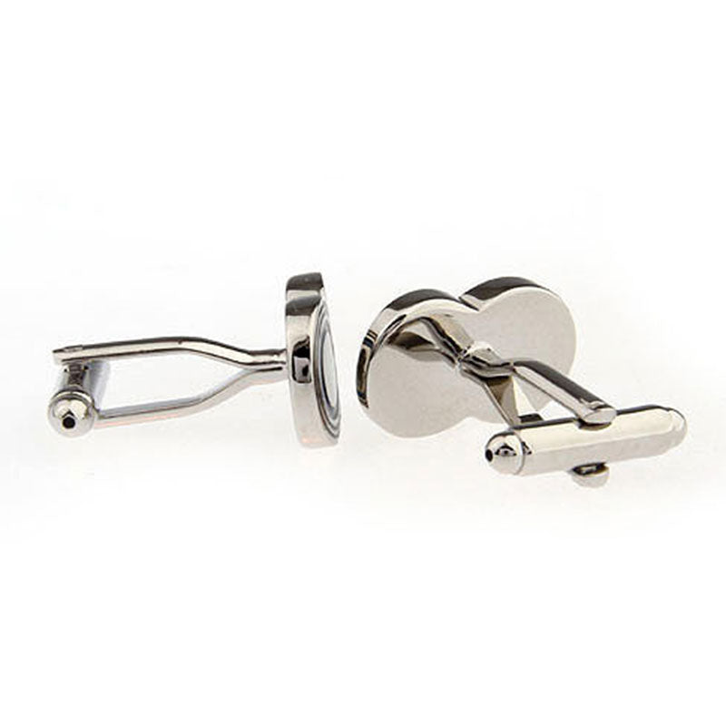 Enamel Dropping Glue Cufflinks