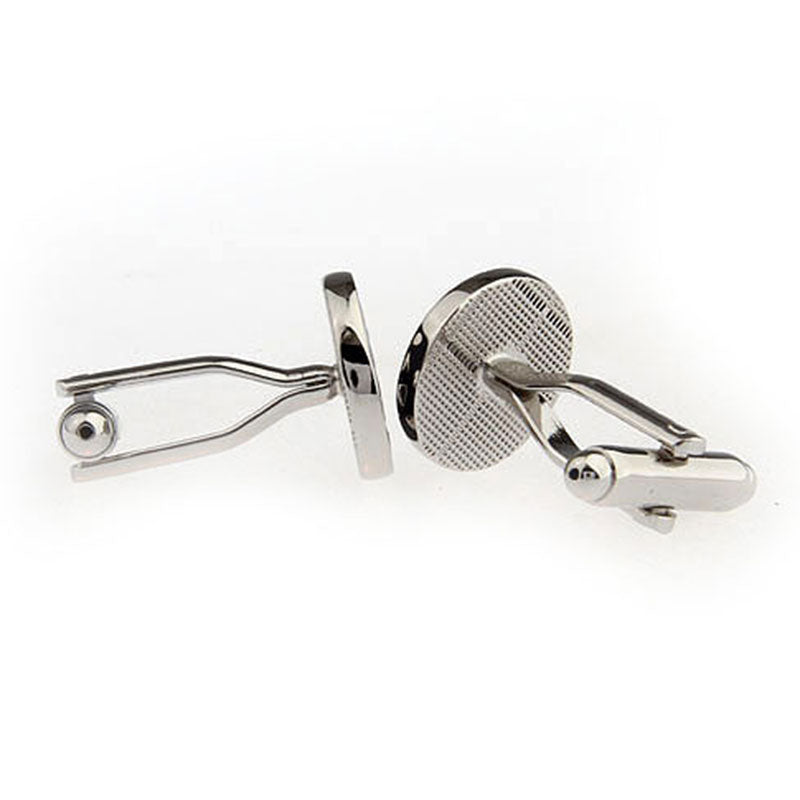 Enamel Dropping Glue Cufflinks