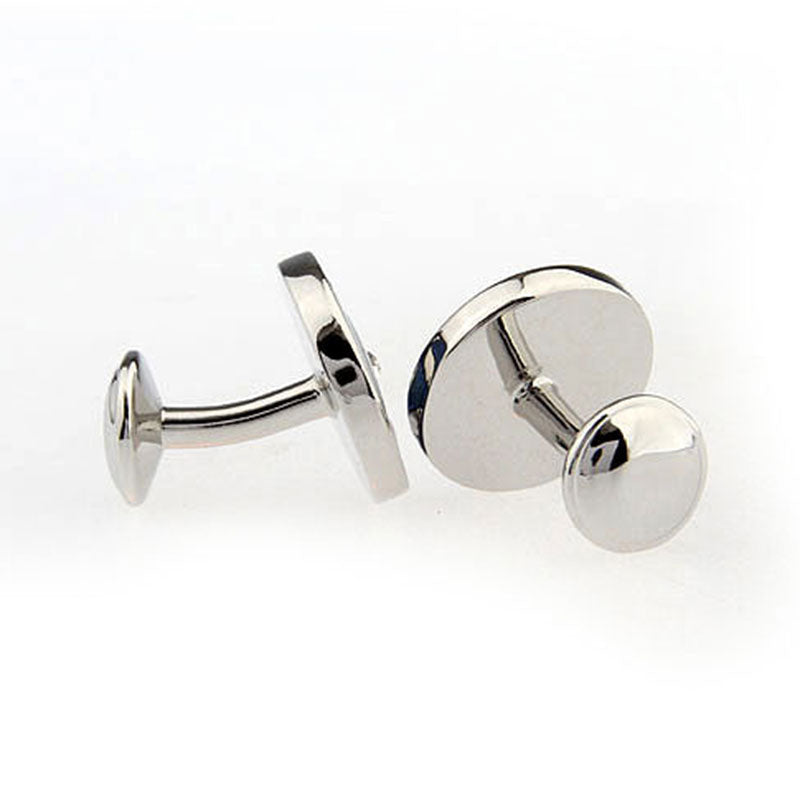 Enamel Dropping Glue Cufflinks