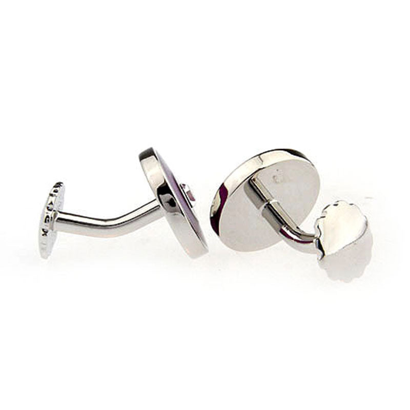 Crystal Zircon Cufflinks