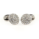 Crystal Zircon Cufflinks