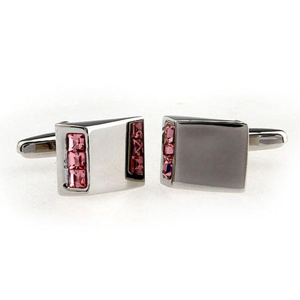 Crystal Zircon Cufflinks