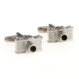 Military Tools Grease Baking Paint Cufflinks