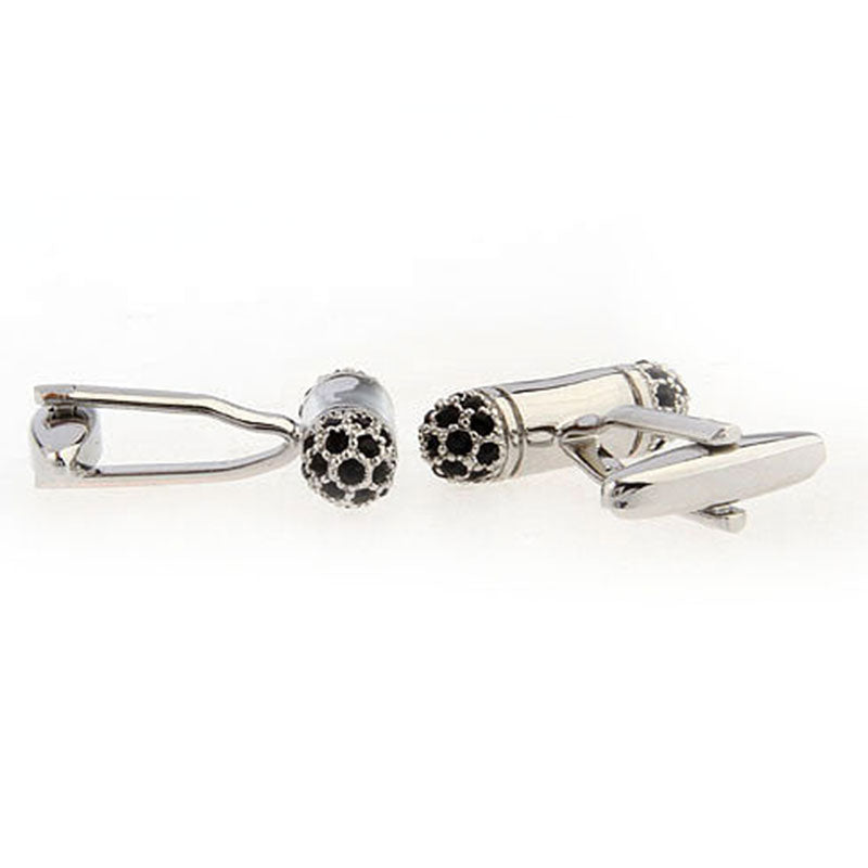 Crystal Zircon Cufflinks