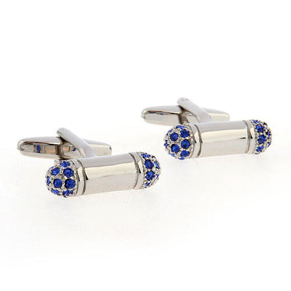 Crystal Zircon Cufflinks