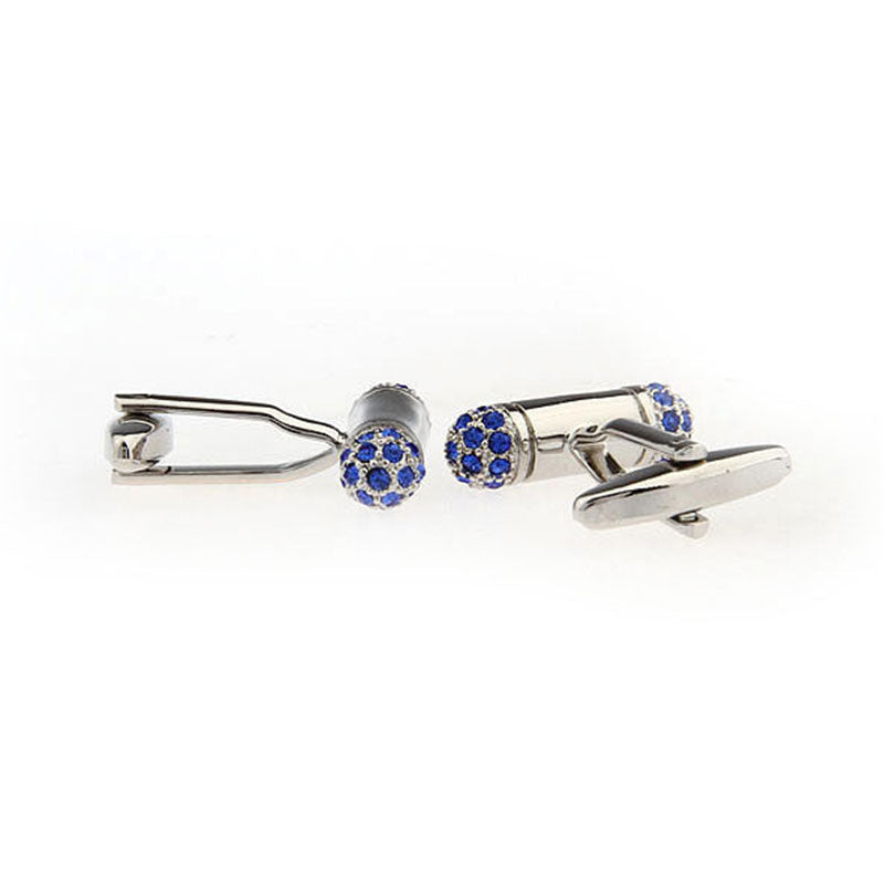 Crystal Zircon Cufflinks