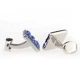 Crystal Zircon Cufflinks